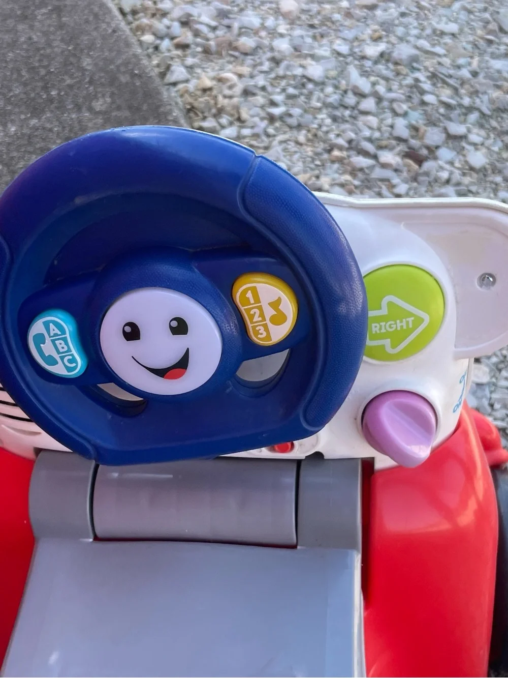 Fisher-Price Laugh & Learn 3-in-1 Smart Car Interactive Infant Walker & Toddler